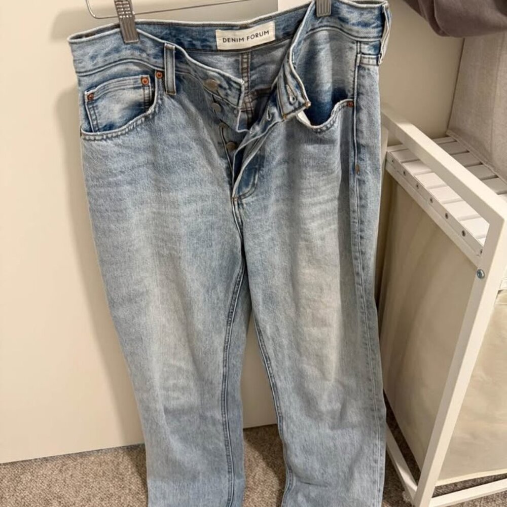 Aritzia Denim Forum Joni High Rise Loose Jean 26L